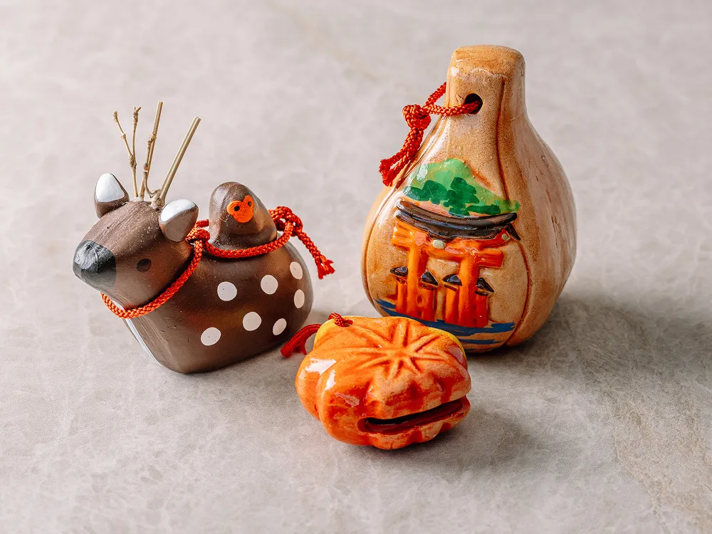 photo de petits objets souvenirs